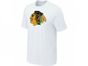 NHL Chicago Blackhawks Big & Tall Logo White T-Shirt