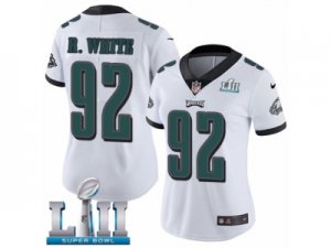 Women Nike Philadelphia Eagles #92 Reggie White Vapor Untouchable Limited Player Super Bowl LII NFL Jersey