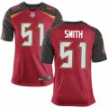 Mens Nike Tampa Bay Buccaneers #51 Daryl Smith Elite Red Team Color NFL Jersey