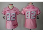 Nike Women Dallas Cowboys #82 Jason Witten Pink Jerseys