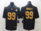 Nike Rams #99 Aaron Donald Black Leopard Vapor Untouchable Limited Jersey