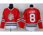 nhl jerseys chicago blackhawks #8 leddy red[new 2013 stanley cup champions]