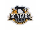 Stitched 2017 Official Pittsburgh Penguins 50th Anniversary Jersey Patch
