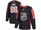 Men Adidas Chicago Blackhawks #88 Patrick Kane Black 2018 All-Star Central Division Authentic Stitched NHL Jersey