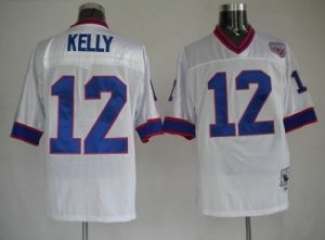 nfl buffalo bills #12 kelly throwback white