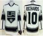 Youth nhl jerseys los angeles kings #10 richards white