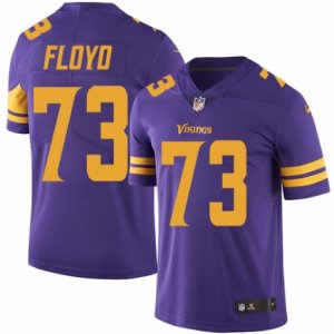 Youth Nike Minnesota Vikings #73 Sharrif Floyd Limited Purple Rush NFL Jersey