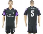 Real Madrid #5 Zidane Sec Away Soccer Club Jersey