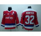 nhl washington capital #32 hunter a red ccm