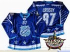 2012 nhl all star Pittsburgh Penguins #87 Crosby blue