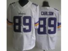 Nike Minnesota Vikings #89 John Carlson White Jerseys(Elite)