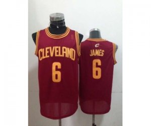 nba cleveland cavaliers #6 james red[revolution 30 swingman]