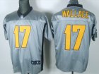 nfl pittsburgh steelers #17 wallace gray shadow