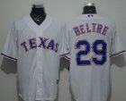 Texas Rangers #29 Adrian Beltre White New Cool Base Stitched Baseball Jersey