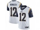 Nike Los Angeles Rams #12 Joe Namath Vapor Untouchable Limited White NFL Jersey