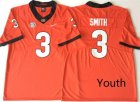 Georgia Bulldogs #3 Roquan Smith Red Youth Nike College Football Jersey
