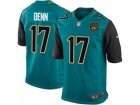 Nike Jacksonville Jaguars #17 Arrelious Benn Game Teal Green Team Color NFL Jersey