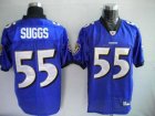 nfl baltimore ravens #55 suggs purple