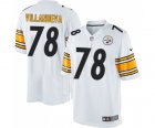 Nike Pittsburgh Steelers #78 Alejandro Villanueva Limited White NFL Jersey