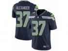 Mens Nike Seattle Seahawks #37 Shaun Alexander Vapor Untouchable Limited Steel Blue Team Color NFL Jersey