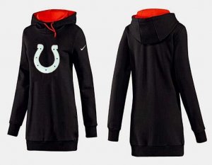 Women Indianapolis Colts Logo Pullover Hoodie-049