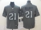 Nike Cowboys 21 Ezekiel Elliott Gray Camo Vapor Untouchable Limited Jersey