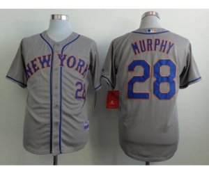 MLB new york mets #28 murphy grey jerseys