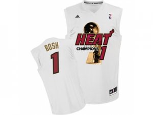 nba miami heat #1 bosh white[2012 champions-1]