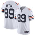 Nike Bears #89 Mike Ditka White 2019 Alternate Classic Retired Vapor Untouchable Limited Jersey