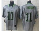 Nike Seattle Seahawks #11 Harvin Jerseys(Lights Out Grey Elite)