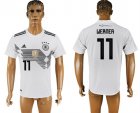 Germany 11 WERNER Home 2018 FIFA World Cup Thailand Soccer Jersey