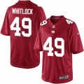 Mens Nike New York Giants #49 Nikita Whitlock Limited Red Alternate NFL Jersey