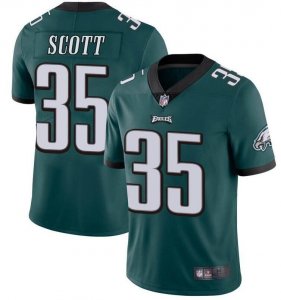 Nike Eagles #35 Boston Scott Green Vapor Untouchable Limited Jersey