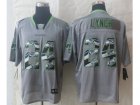 Nike Seattle Seahawks #24 Lynch Grey Jerseys(Lights Out Stitched Elite)