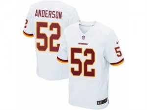 Mens Nike Washington Redskins #52 Ryan Anderson Elite White NFL Jersey