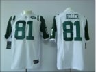 Nike NFL New York Jets #81 Dustin Keller White Game Jerseys