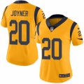 Women's Nike Los Angeles Rams #20 Lamarcus Joyner Limited Gold Rush NFL Jersey