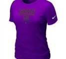 Women New York Giants Purple T-Shirt