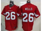 Nike NFL Arizona Cardicals #26 Wells Red Elite Jerseys
