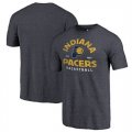 Indiana Pacers Fanatics Branded Navy Vintage Arch Tri-Blend T-Shirt