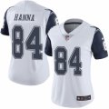 Women's Nike Dallas Cowboys #84 James Hanna Limited White Rush NFL Jersey