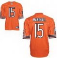 nfl Chicago Bears #15 Marshall Orange