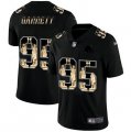 Nike Browns #95 Myles Garrett Black Statue Of Liberty Limited Jersey