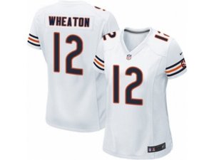 Women Nike Chicago Bears #12 Markus Wheaton Game White NFL Jersey