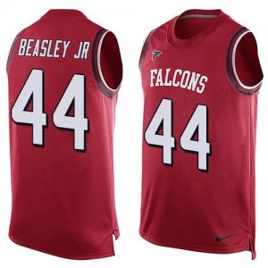 Nike Atlanta Falcons #44 Vic Beasley Jr Red Team Color Men\'s Stitched NFL Limited Tank Top Jersey