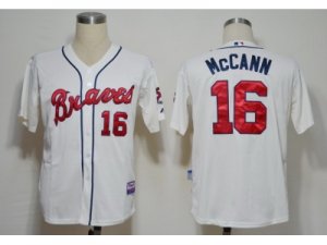 mlb jerseys atlanta braves #16 mccann gream