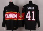 nhl jerseys team canada olympic #41 SMITH BLACK[2014 new]