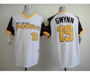 mlb jerseys san diego padres #19 gwynn white[1978 m&n]