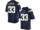 Mens Nike Los Angeles Chargers #33 Rayshawn Jenkins Limited Navy Blue Team Color NFL Jersey