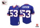 MitchellandNess New York Giants #53 Carson 2012 Super Bowl XLVI Blue